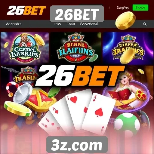 26BET oferece diversas opções de jogos online